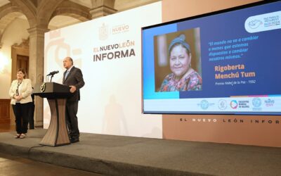 Monterrey será reconocida como Ciudad de Paz en Cumbre Mundial de los Premios Nobel