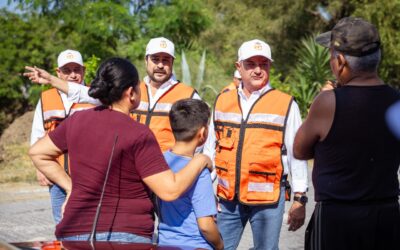 Héctor García arranca el desazolve del Arroyo Las Tinajas