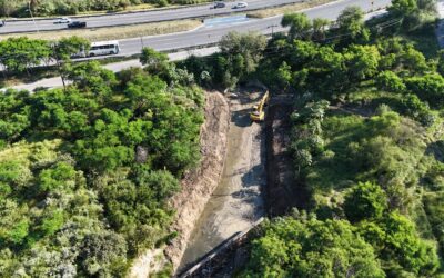 Desazolvan arroyo “Las Tortolitas” en Guadalupe