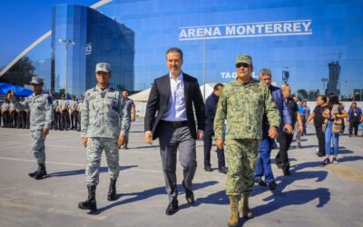 Adrián de la Garza anunció el arranque del “Operativo Monterrey Seguro 2024”.