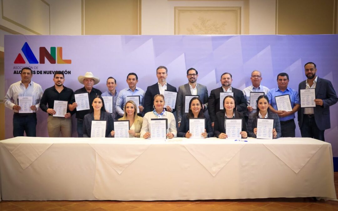 Aumenta número de integrantes de la Asociación de Alcaldes de Nuevo León