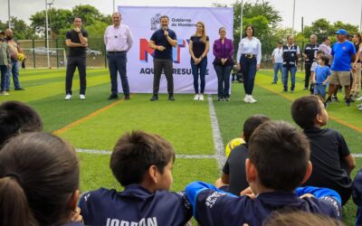 Tiene Monterrey un alcalde muy deportista: Adrián de la Garza promueve el deporte brindando mantenimiento a parques y canchas
