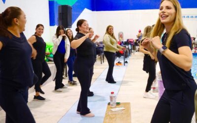 Recibe DIF Monterrey donación de participantes en el Worldwide Aquathon Day 2024