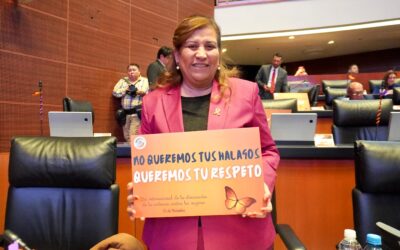 Apoya Judith Díaz derechos de mujeres en el Senado