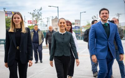 Claudia Sheinbaum y Samuel García anuncian nuevo hospital en Santa Catarina