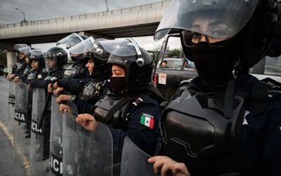 Alista Guadalupe Operativo de Seguridad para la semifinal de futbol en el BBVA