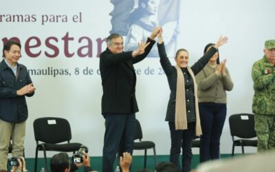 Presidenta Claudia Sheinbaum refrenda apoyo a Tamaulipas
