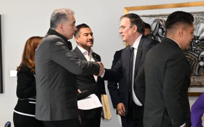 SE REÚNEN LA COMISIÓN DE SEGUIMIENTO A LA IMPLEMENTACIÓN Y REVISIÓN DEL T-MEC Y LA COMISIÓN DE ECONOMÍA CON EL SECRETARIO DE ECONOMÍA, MARCELO EBRARD