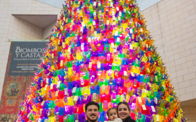 Samuel García recorre la Macro Navidad en la Explanada de los Héroes