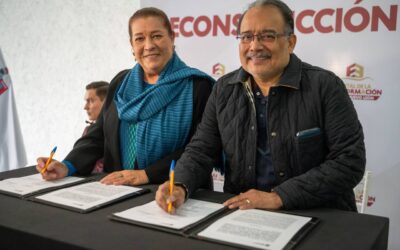 REFUERZAN LAZOS ESCOBEDO Y TELAR  PARA UNA COMUNIDAD UNIDA Y SOLIDARIA