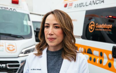 Estrena Municipio de Guadalupe  ambulancias