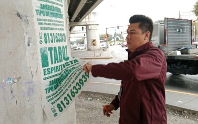 Siguen trabajos municipales para poner “guapo” a Escobedo