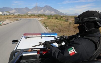 Realiza Proxcol, García y Santa Catarina operativo de seguridad metropolitano