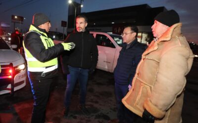 Recorre Adrián de la Garza contraflujo de Gonzalitos