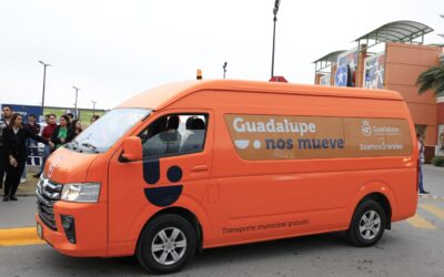 Inicia servicio de transporte gratuito “Guadalupe nos mueve”