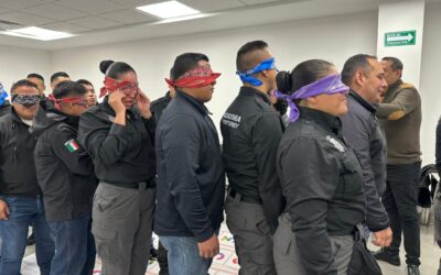 Capacita DIF Monterrey a cadetes de policía en la Lengua de Señas Mexicana