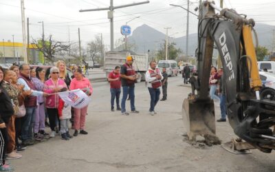 MODERNIZARÁ ESCOBEDO CAMINO A LAS PEDRERAS  CON VUELTA CONTINUA PARA AGILIZA TRÁFICO