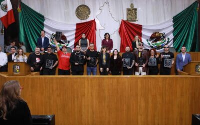 Congreso de Nuevo León reconoce a bandas de la Avanzada Regia