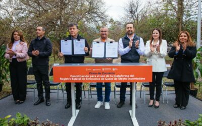 Firma Guadalupe convenio ecológico con el Estado
