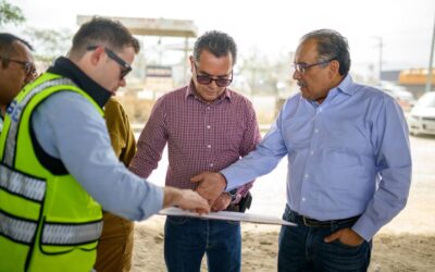 REACTIVA ESCOBEDO TRABAJOS DEL DISTRIBUIDOR VIAL TRIÁNGULO NORTE