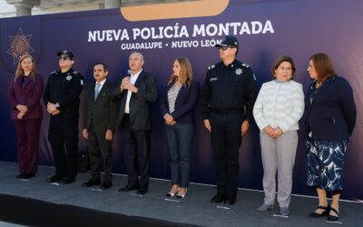 Presentan Policía Montada de Guadalupe