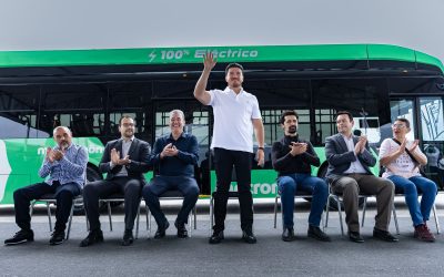 Arranca gobernador operación de unidades de transmetro 100 % eléctricas en San Bernabé