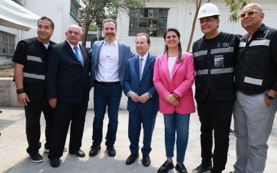 Participa Adrián de la Garza en arranque de construcción del nuevo edificio de Cáritas