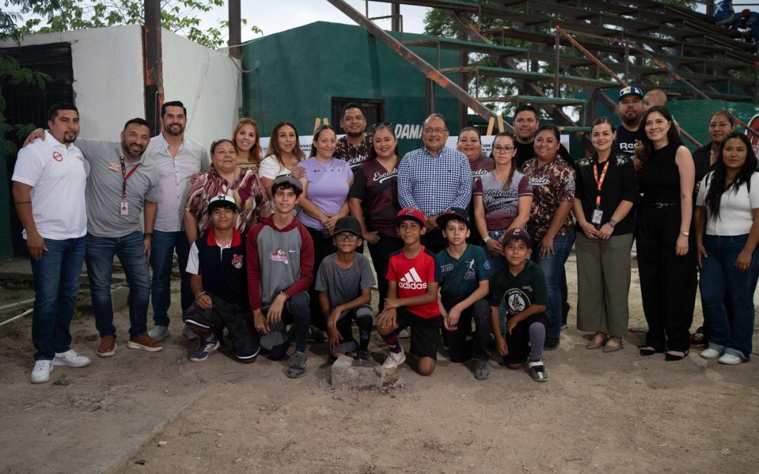 ‘LANZA’ MIJES RENOVACIÓN DE PARQUE DE BEISBOL