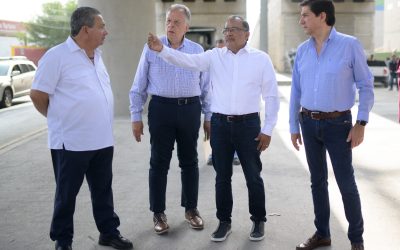 Andrés Mijes supervisa infraestructura de Escobedo