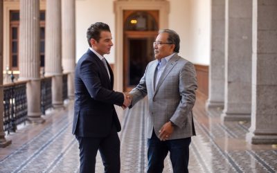 Miguel Ángel Flores abre puertas de la Secretaría de Gobierno para diálogo con todos los alcaldes