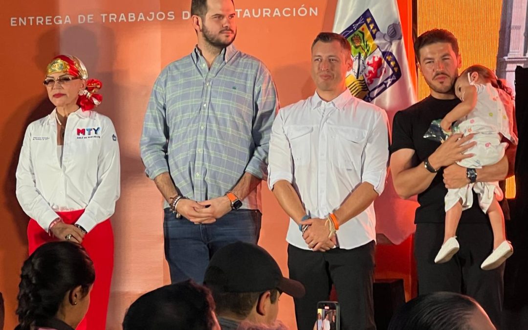 Entrega el gobernador obras de rehabilitación del Arco de la Independencia