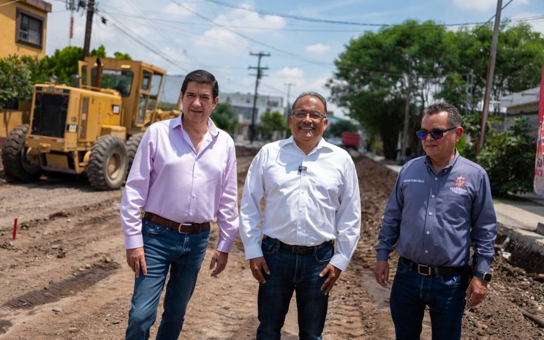 SUPERVISA MIJES OBRA QUE MEJORARÁ  MOVILIDAD EN BOSQUES DE ESCOBEDO