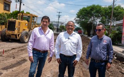 SUPERVISA MIJES OBRA QUE MEJORARÁ  MOVILIDAD EN BOSQUES DE ESCOBEDO