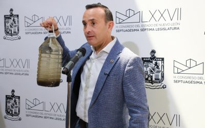 Carlos de la Fuente denuncia descarga de aguas contaminadas al arroyo El Ayancual