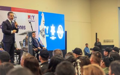 Condecora Adrián de la Garza a elementos de Policía y Tránsito por acciones de gran impacto social