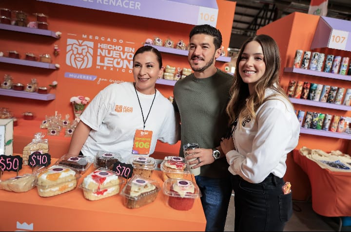 INAUGURAN MARIANA Y SAMUEL MERCADO HECHO EN NUEVO LEÓN “MUJERES QUE INSPIRAN”