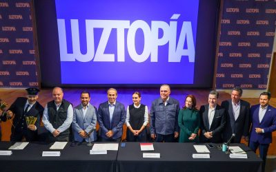 Luztopía 2025 iluminará  Parque Fundidora