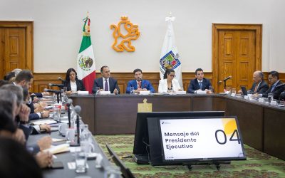 ENCABEZA GOBERNADOR 15ª SESIÓN ORDINARIA DEL CONSEJO NUEVO LEÓN PARA LA PLANEACIÓN ESTRATÉGICA