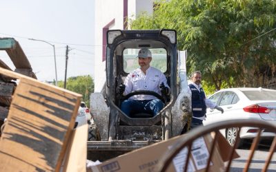 Supervisa Adrián de la Garza descacharrización en Burócratas Federales