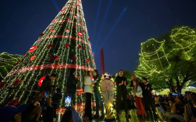 Arrancan en Monterrey “Regia Navidad Mundialista”
