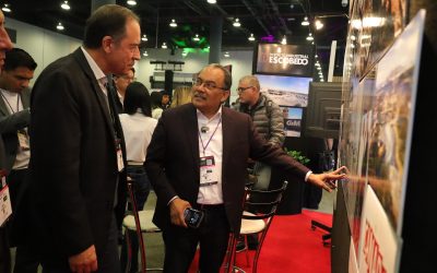 Destaca Andrés Mijes en exposición internacional innovación y emprendimiento de 4T Norteña