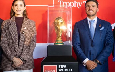 Encabeza Gobernador presentación del trofeo oficial de La Copa del Mundo