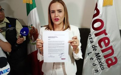 Clara Luz Flores: “Esta es la buena”, buscará otra vez la gubernatura de Nuevo León