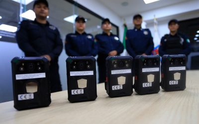 Guadalupe fortalece su seguridad con 300 cámaras corporales de nueva generación