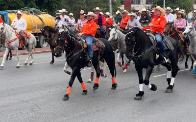 En Nuevo León el Mundial ya comenzó: Megacabalgata marca el inicio de la fiesta futbolera