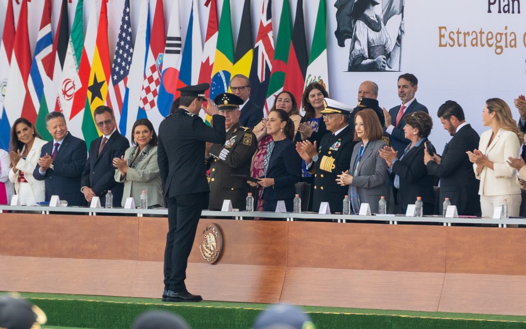 Reconoce Claudia Sheinbaum a Fuerza Civil por labor de seguridad durante el Mundial 2026