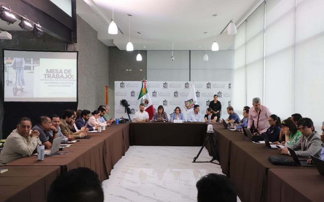 Organiza Congreso primera Mesa de Trabajo para regulación de micromovilidad