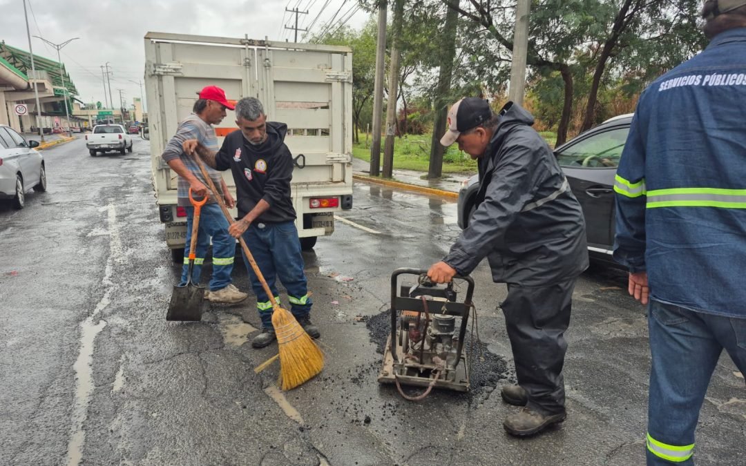 Escobedo está alerta en calles y vialidades por lluvias